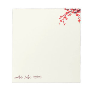Anteckningsblocket Cherry Blommar - Sakura, Wabi s Anteckningsblock
