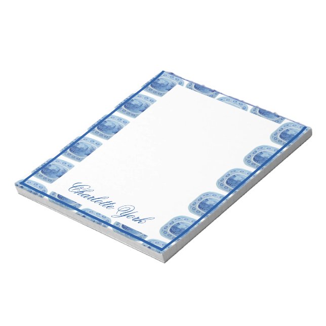 Anteckningsblocket Chinoiserie Ginger Burk Burk Anteckningsblock (Roterad)