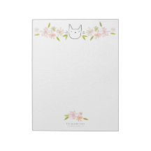 Anteckningsblocket Chrysanthemum Garden Cat XL