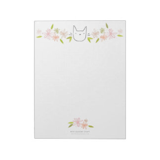 Anteckningsblocket Chrysanthemum Garden Cat XL Anteckningsblock