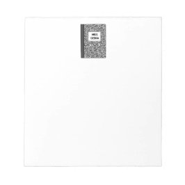 Anteckningsblocket Composed Personlig Lacher Anteckningsblock