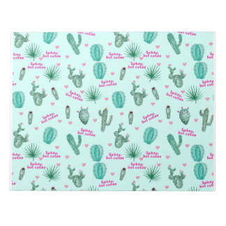 Anteckningsblocket Cute Cactus Patterned Anteckningsblock