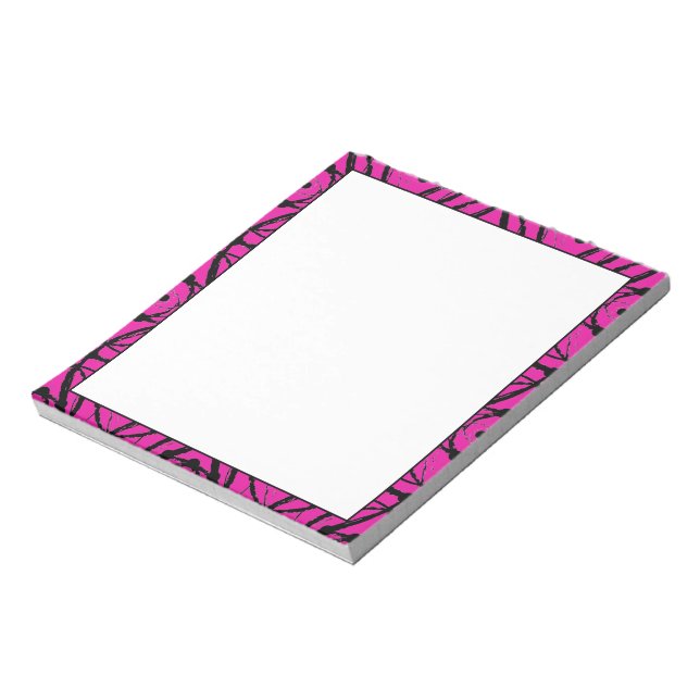 Anteckningsblocket Cute Colorful Art Linjer Anteckningsblock (Roterad)