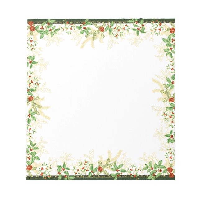 Anteckningsblocket Cute Jul Anteckningsblock (Framsida)