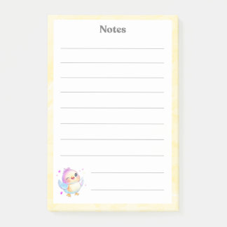Anteckningsblocket Cute Pastel Baby Bird Post-it Block