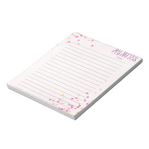 Anteckningsblocket Cute Stars Kids Stationary Anteckningsblock