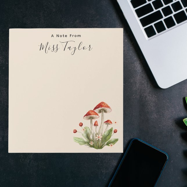 Anteckningsblocket Cute Teacher Apprecition Back t Anteckningsblock (Skapare uppladdad)