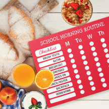 Anteckningsblocket Daglig lista över rutinkontroll