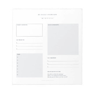 ANTECKNINGSBLOCKET DAILY PLANNER ANTECKNINGSBLOCK