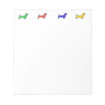 Anteckningsblocket Dapper Dachshund