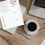Anteckningsblocket Dold Daily To-Do List Anteckningsblock<br><div class="desc">Använda det här sliter bort anteckningsblocket för att klämma ner hela saken som du måste göra klart. En lista med enkla färg som gör att du kan göra uppgifter varje dag.</div>