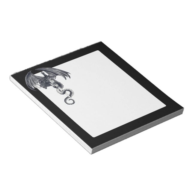 Anteckningsblocket Dragon & Sword Anteckningsblock (Vinklad)