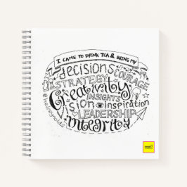 Anteckningsblocket Drink-te