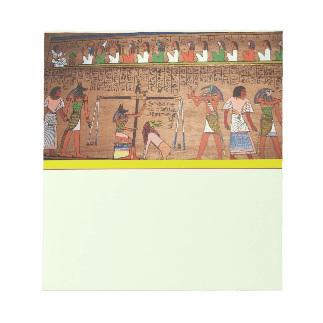 Anteckningsblocket egypten-hieroglyfer anteckningsblock (Framsida)