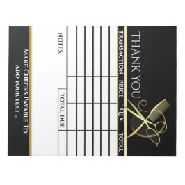 Anteckningsblocket Faktura Anteckningsblock