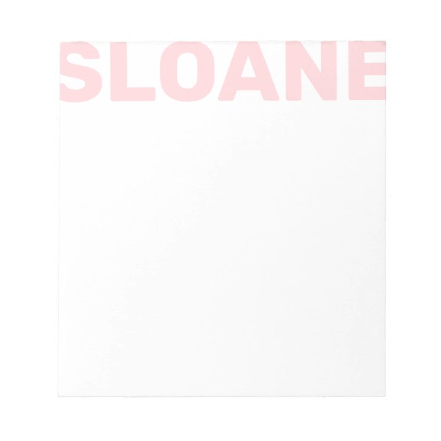 Anteckningsblocket Färg Block Namn Personlig (Framsida)