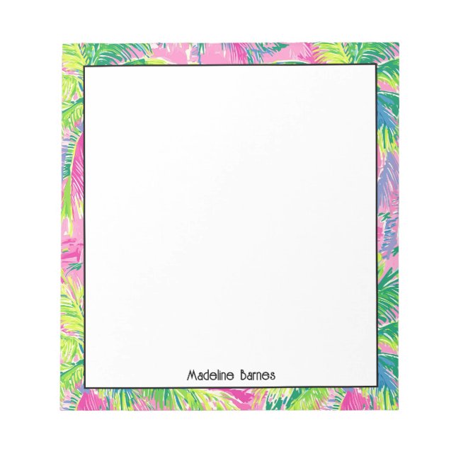 Anteckningsblocket Färgfläckar Anteckningsblock (Framsida)