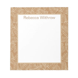 Anteckningsblocket Fern Löv Camel Anteckningsblock