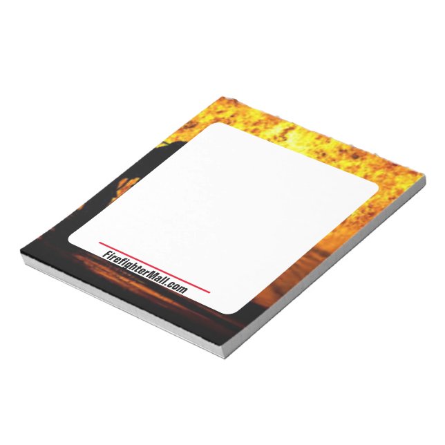 Anteckningsblocket Firefighter Anteckningsblock (Roterad)