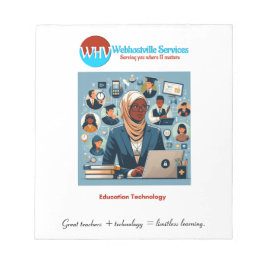 Anteckningsblocket för inspirationslärarteknik anteckningsblock