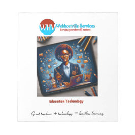 Anteckningsblocket för inspirationslärarteknik anteckningsblock