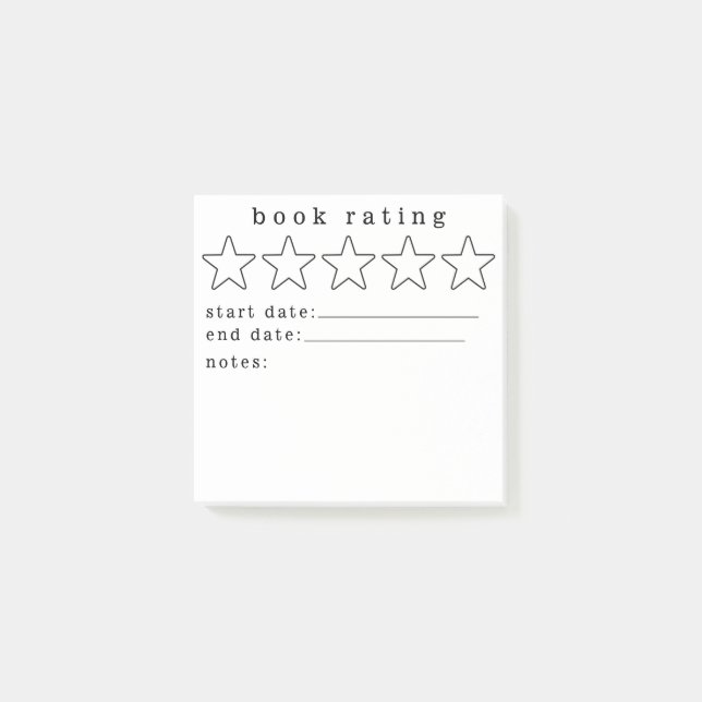 Anteckningsblocket för läsning av anteckningar för post-it block (Framsida)