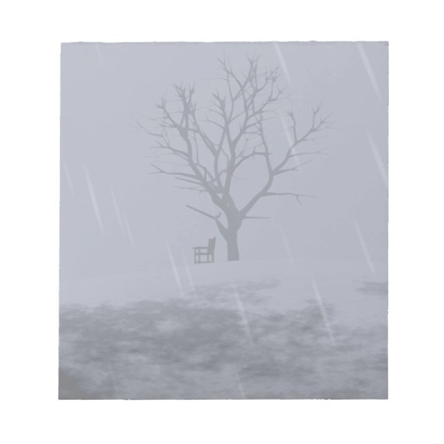 Anteckningsblocket för vinterkyla anteckningsblock (Framsida)