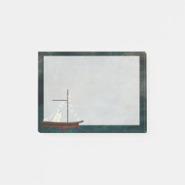 Anteckningsblocket Ghost Boat Post-it Block