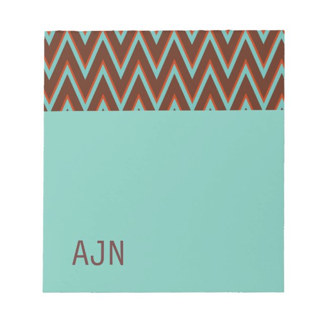 Anteckningsblocket Gift med Turcos Monogram School Anteckningsblock (Framsida)