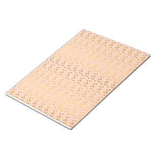 Anteckningsblocket Golden Dots Patterned Anteckningsblock