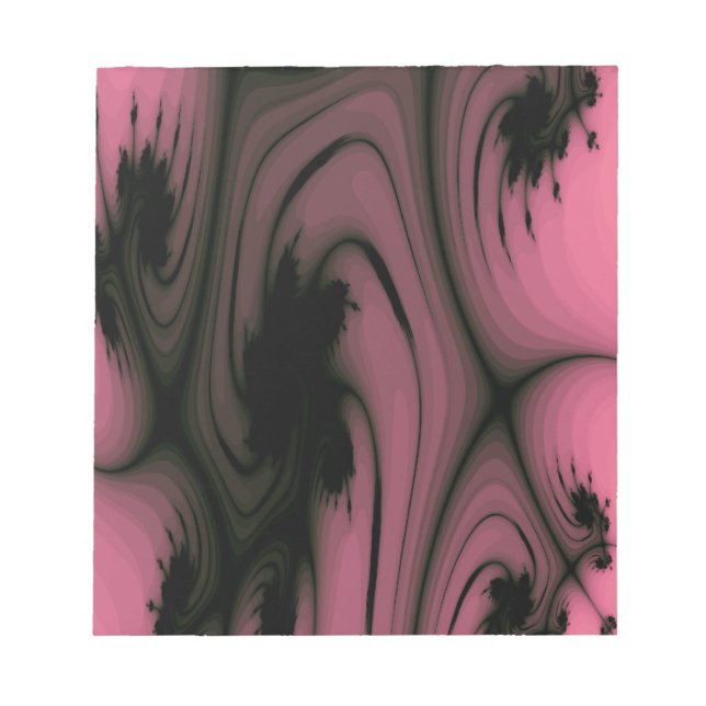 Anteckningsblocket Gothic Swirls Anteckningsblock (Framsida)