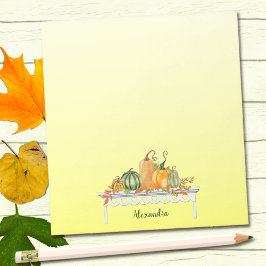 Anteckningsblocket Harvest Bord Blessings Anteckningsblock