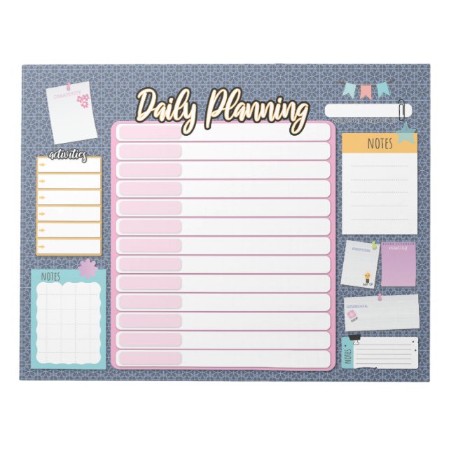 ANTECKNINGSBLOCKET HOMESCHOL DAILY PLANNER ANTECKNINGSBLOCK (Framsida)