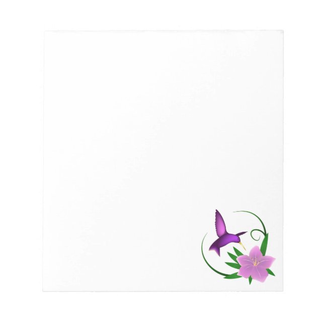 anteckningsblocket Hummingbird Anteckningsblock (Framsida)