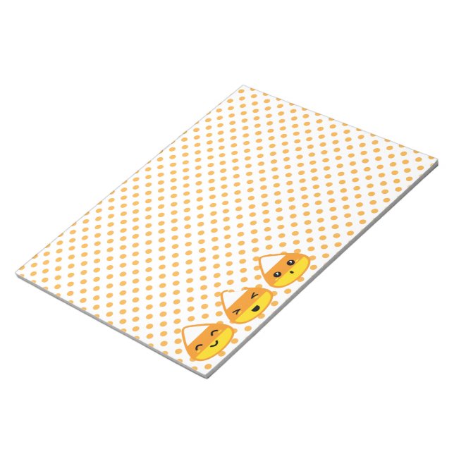 Anteckningsblocket Kawaii Candy corn Anteckningsblock (Vinklad)