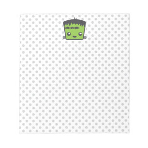 Anteckningsblocket Kawaii Frankenstein Anteckningsblock