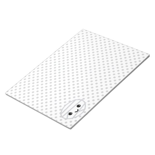 Anteckningsblocket Kawaii Mummy Anteckningsblock (Vinklad)