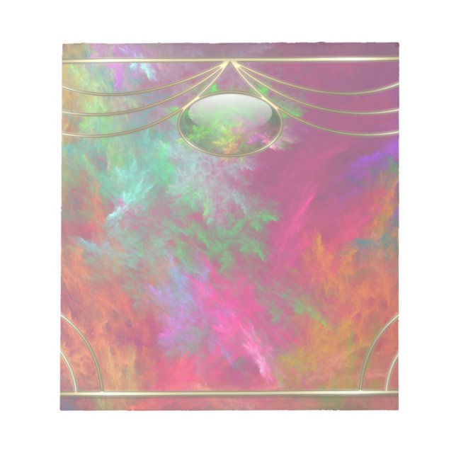 Anteckningsblocket Koralldjup Anteckningsblock (Framsida)