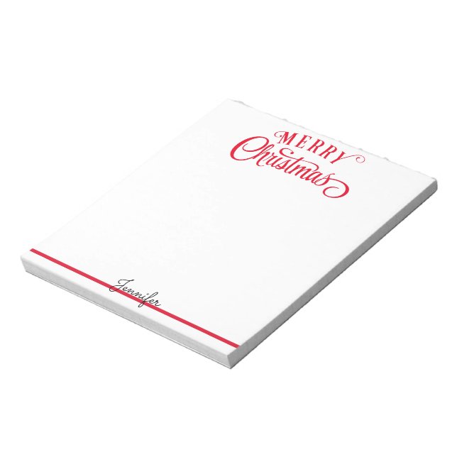 Anteckningsblocket Lägg till namnutskrift för God  Anteckningsblock (Roterad)