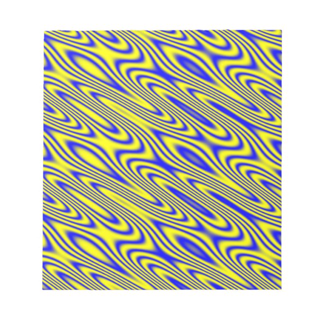 Anteckningsblocket Lapis Lasuli Swirlies Anteckningsblock (Framsida)