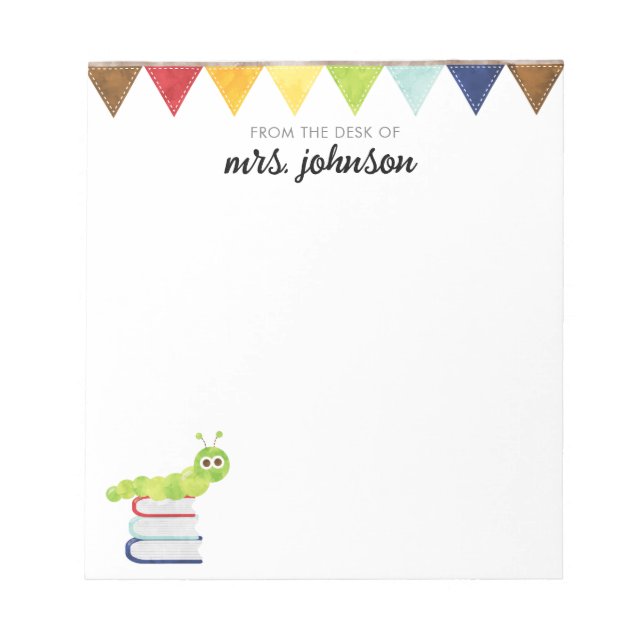 Anteckningsblocket Lärare Anteckningsblock (Framsida)