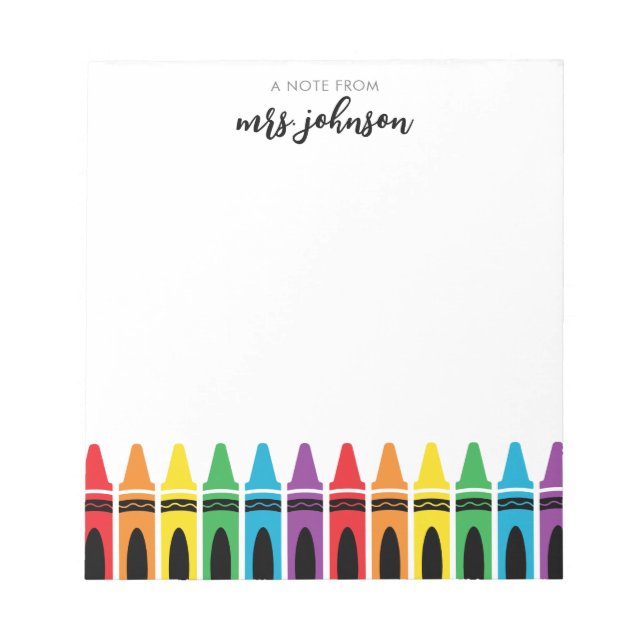 Anteckningsblocket Lärare Anteckningsblock (Framsida)