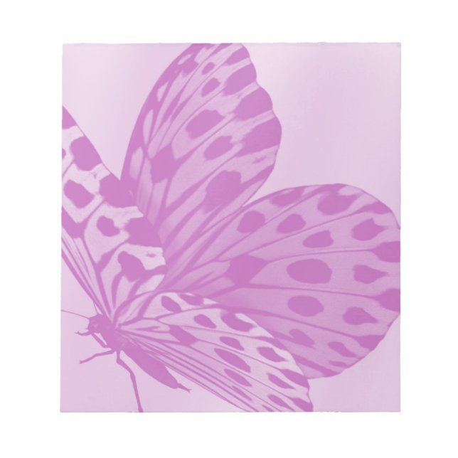 Anteckningsblocket Lavender Monarch Butterfly Anteckningsblock (Framsida)