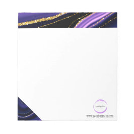 Anteckningsblocket lila Black Marble Business Bran Anteckningsblock