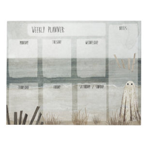 Anteckningsblocket Limbo Ghost Weekly Planner Anteckningsblock