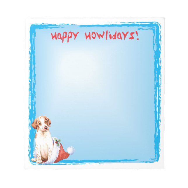 Anteckningsblocket lycklig Howlidays peinter Anteckningsblock (Framsida)