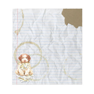 Anteckningsblocket Min Lagotto Ate min Lesson Plan Anteckningsblock