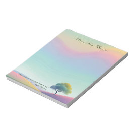 Anteckningsblocket Minimalistiskt klistraliggande  Anteckningsblock