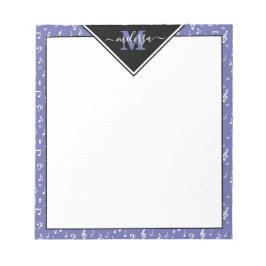 Anteckningsblocket Musiksymboler, personlig Anteckningsblock