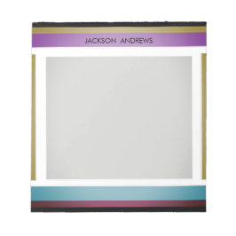 Anteckningsblocket Namn i Modern Snyggt, fetstil o Anteckningsblock